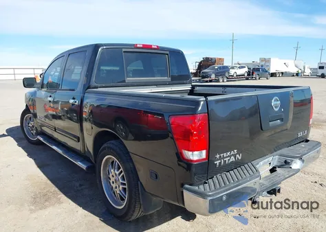 2007 Nissan Titan Le из США, поврежденный, VIN 1N6BA07A17N244688